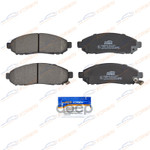 Колодки тормозные перед. Nissan Leaf 10-/Pathfinder (R51) 05-14/Murano 03-08 KORWIN арт. KWBP0358