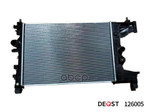 Радиатор CHEVROLET CRUZE 1.6⁄1.8 09- // ORLANDO/ZAFIRA C 1.8 10- // OPEL ASTRA J 1.4⁄1.6⁄1.8 09- DEQST арт. 126005