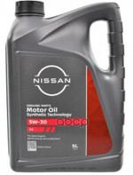 NISSAN Масло моторное NISSAN Motor Oil  5W30 C4 DPF - 5 литров EU Бельгия