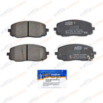 КОЛОДКИ ТОРМОЗНЫЕ ПЕРЕД. KIA PICANTO I (SA) 04-/HYUNDAI I10 (PA) 08-17 KORWIN арт. KWBP0208