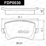 FAP Колодки тормозные дисковые FAP арт. FDP0030