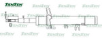 Амортизатор подвески Sensen арт. 42141825