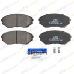 Колодки тормозные перед KORWIN арт. KWBP0297