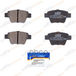 КОЛОДКИ ТОРМОЗНЫЕ ЗАД. CITROEN C4 04-/PEUGEOT 207 06-/307 02-/GEELY EMGRAND EC7 KORWIN арт. KWBP0089