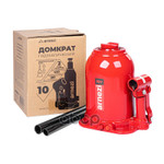 Домкрат гидравлический бутылочный двухштоковый 10т 180-430мм ARNEZI арт. R7100234