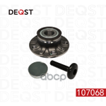 Ступица колеса с подшипником задняя VW GOLF V-VI/GOLF PLUS/JETTA IV 10.2003- DEQST арт. 107068