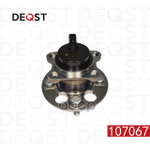 Ступица с подшипником в сборе задняя TOYOTA YARIS I-III 99 - DEQST арт. 107067