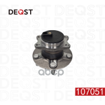 Ступица с подшипником в сборе задняя MITSUBISHI LANCER X/OUTLANDER XL II/ASX 07- DEQST арт. 107051