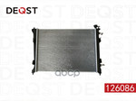 Радиатор охлаждения двигателя KIA CERATO (TD) Седан 01.09- 1.6 DEQST арт. 126086