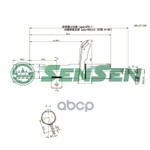 СТОЙКА АМОРТИЗАЦИОННАЯ ГАЗОВАЯ, ПЕРЕДНЯЯ ЛЕВАЯ BMW X3 F25 2.0-3.5D 10&gt; Sensen арт. 42142501