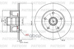 Диск тормозной задн AUDI: A4 95-00, A4 Avant 95-01 PATRON арт. PBD2771
