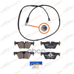 Колодки тормозные зад BMW 1 F20 F21) 11 3 F30 F31) 11 с датчиком KORWIN арт. KWBP0031