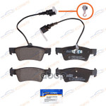 Колодки тормозные зад. VW Touareg (7L) 02-10/Touareg (7P) 4.2 V8 (10-18) KORWIN арт. KWBP0512