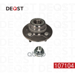 Ступица колеса с подшипником задняя HYUNDAI AССent (LС/MС) 1,3-1,6GLS 01.2000- DEQST арт. 107104