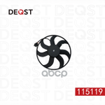 Электровентилятор SKODA RAPID (NH3) 07,12- DEQST арт. 115119