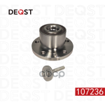 Ступица колеса в сборе с подшипником передняя Volvo Volvo S60/V60 10,S80/XC70 07,V70 08,XC60 09 DEQST арт. 107236