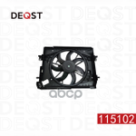 Электровентилятор RENAULT LOGAN II 10,13- DEQST арт. 115102