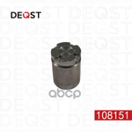 ПОРШЕНЬ ТОРМОЗНОГО СУППОРТА ЗАДНЕГО (O 34MM, СУППОРТ MANDO). ПРИМЕНЯЕМОСТЬ: HYUNDAI SOLARIS 10&gt; / ELANTRA(MD) 11&gt; / I10 13&gt; / I20 14&gt;, KIA RIO III 11&gt; DEQST арт. 108151