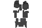 Коврики 3D в салон подходят для HONDA Stepwgn (V(RP1)-VI(RP6)) 2017-, П.Р, 8 мест, минивэн, гибрид, ELEMENT арт. ELEMENT3DAN0436210K