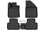Комплект автомобильных ковриков 3D в салон GEELY Coolray, 2019- кросс, 4шт. (пол ELEMENT арт. ELEMENT3D02286210K