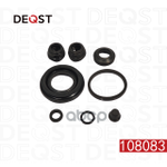 Ремкомплект тормозного суппорта заднего (для поршня O 34 mm, суппорт Nissin). Применяемость: DEQST арт. 108083