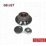 Ступица колеса с подшипником задняя VW GOLF IV -06.2005 DEQST арт. 107063