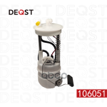 Бензонасос в сборе + датчик уровня топлива NISSAN QASHQAI J10E DEQST арт. 106051