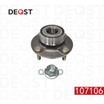 Ступица колеса с подшипником задняя HYUNDAI ELANTRA (XD), HYUNDAI MATRIX (FС) w/o ABS DEQST арт. 107106