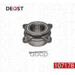 Ступица с подшипником в сборе передняя MITSUBISHI L200/PAJERO SPORT 06- DEQST арт. 107178