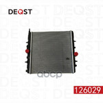 Радиатор системы охлаждения PEUGEOT: 206 1.1-1.6 98- (-AC) DEQST арт. 126029