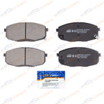 КОЛОДКИ ТОРМОЗНЫЕ ПЕРЕД. ECOLINE. HYUNDAI CRETA (GS) 16- KORWIN арт. KWBP0200E