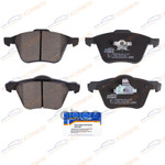 Колодки тормозные перед. Volvo S60 I (00-10)/S80 I-II (98-16)/XC90 I (02-14) KORWIN арт. KWBP0498