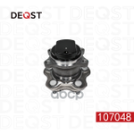 Ступица с подшипником в сборе задняя NISSAN QASHQAI J10E 2006 - 2013 DEQST арт. 107048
