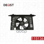 Электровентилятор TOYOTA AURIS (_E15_H) 10.06- DEQST арт. 115136