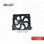 Электровентилятор NISSAN QASHQAI (J11) 12.13- DEQST арт. 115087