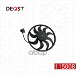 Электровентилятор CHEVROLET AVEO (T300) 03.11- DEQST арт. 115008