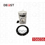 Топливный насос (в сборе) 3.0 bar Hyundai Avante/Elantra 2.0i 16V 00&gt; DEQST арт. 106036