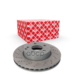 Диск тормозной перед. W204,212 перфорация/A2044213612/A2124211312/A2044210912/A2044212812/A2044210712/A2044212512 Febi арт. 30552