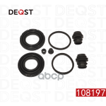 Ремкомплект тормозного суппорта переднего (для поршня O 38⁄43 mm, суппорт Akebono). Применяем DEQST арт. 108197