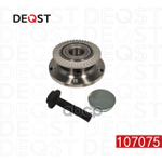 Ступица с подшипником в сборе задняя AUDI A4 (8E) DEQST арт. 107075