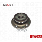 Ступица колеса в сборе с подшипником задняя SKODA RAPID (NH3) DEQST арт. 107266