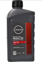 NISSAN Спецжидкость 5W-40 1Л. Nissan Motor Oil  A3/B4, KE
