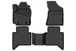 Коврики 3D в салон подходят для CHANGAN Hunter Plus 2023-, Пикап, Двойная кабина, 4шт. (полиуретан) ELEMENT арт. ELEMENT3DAN0629210K