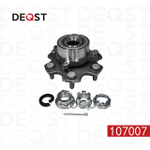 Ступица с подшипником в сборе передняя MITSUBISHI Pajero III 2000 - 2006 DEQST арт. 107007