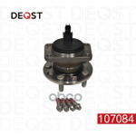 Ступица с подшипником в сборе задняя FORD MONDEO III 00-07 DEQST арт. 107084