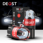 Лампа светодиодная T10 W5W Red W2.1x9.5d 12-24V 1, DEQST арт. 251003