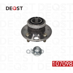 Ступица колеса с подшипником задняя HONDA СIVIС V-VI, HONDA СRX III -02.2001 for disks brakesystem DEQST арт. 107098