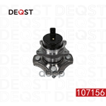 Ступица колеса с подшипником задняя TOYOTA Yaris 1,0 16V-1,5 с ABS 04.99- DEQST арт. 107156