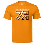 Футболка мужская “Хоккейная 7Я” оранжевый