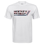 Футболка мужская “Hockey family.Papa.Площадка” белая